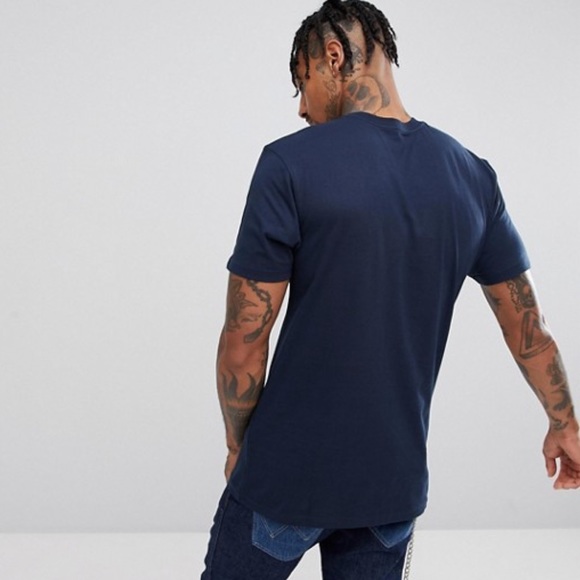 VANS 🔥SALE!🔥 Men’s Classic Tee T- Shirt Navy Cotton S L VN000LFLNVY - Picture 2 of 11